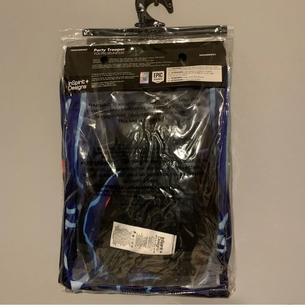 NWT. FORTNITE Party Trooper Kids Costume